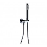 Isabella Hand Shower, Round Plate, Chrome
